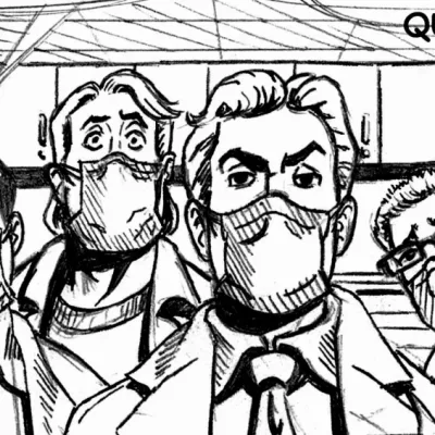 Dr. Gideon and Dr. Maza's science team