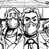Dr. Gideon and Dr. Maza's science team