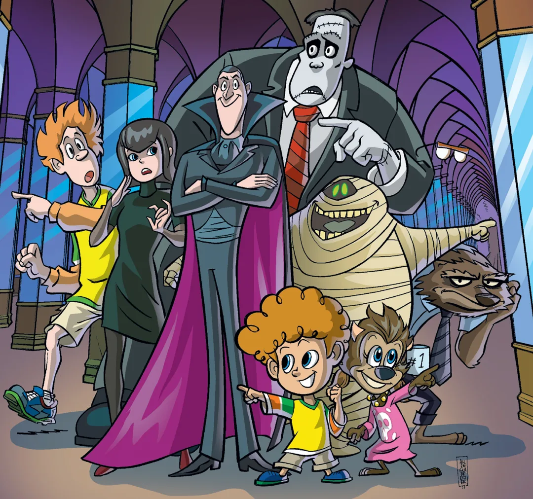 Background for Drac Pack