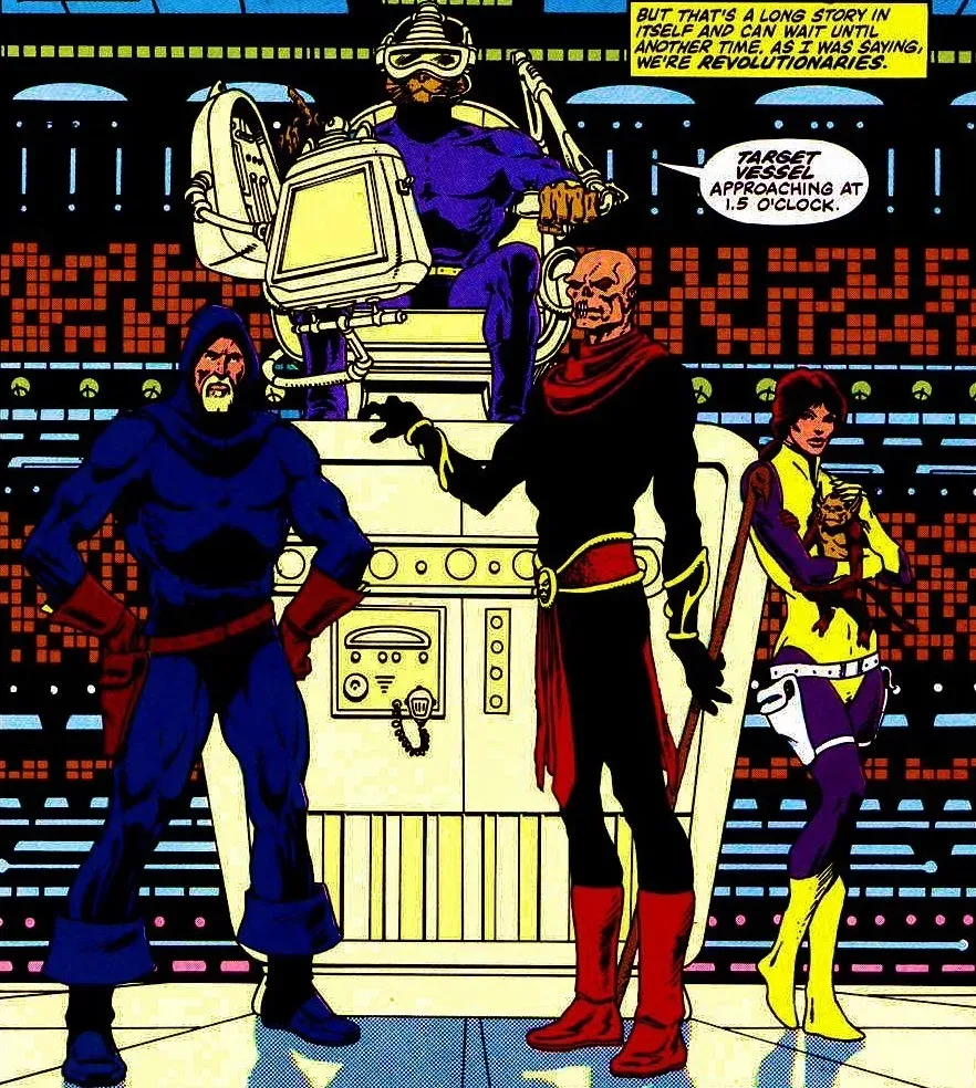 Background for Dreadstar and Company