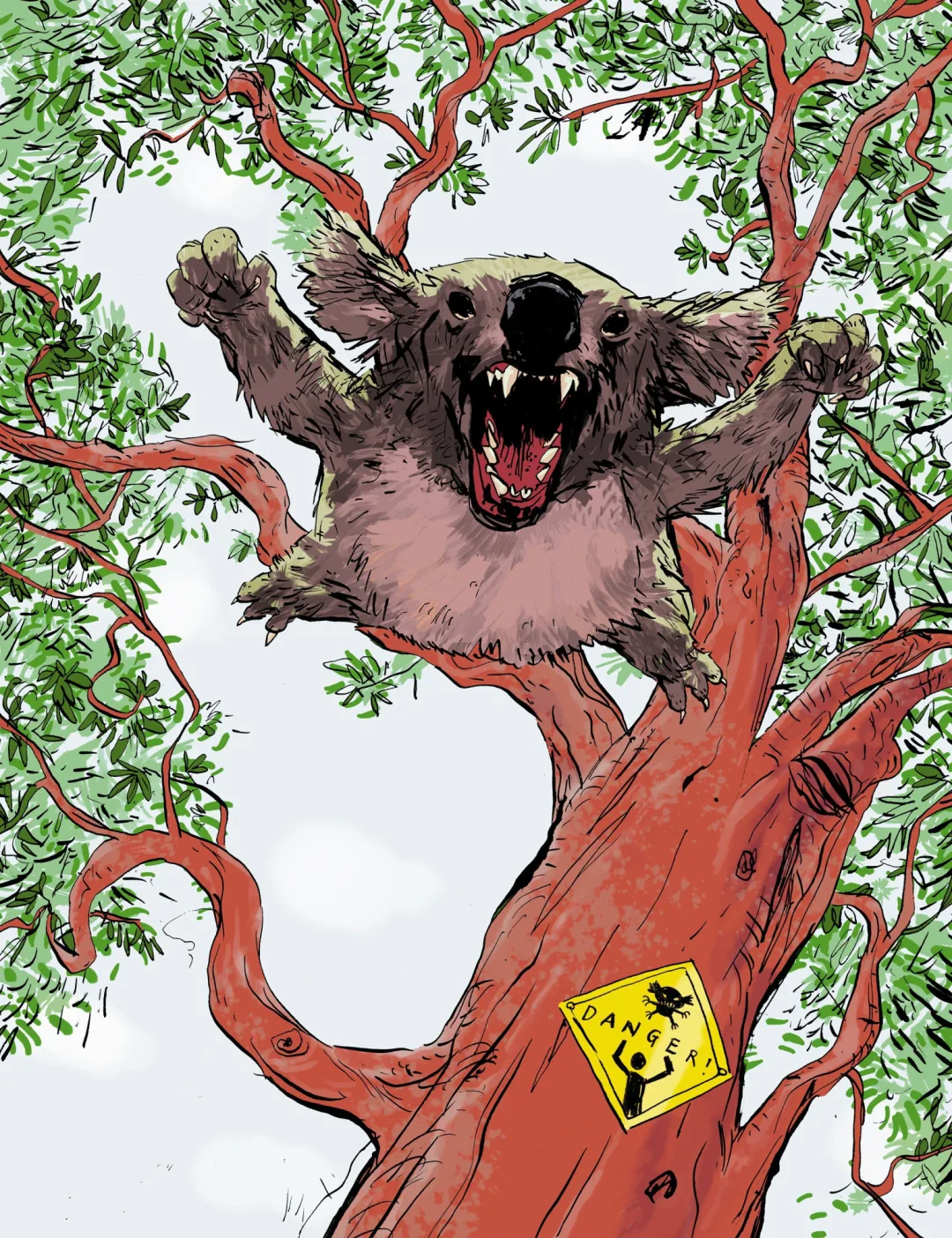 Background for Drop Bears
