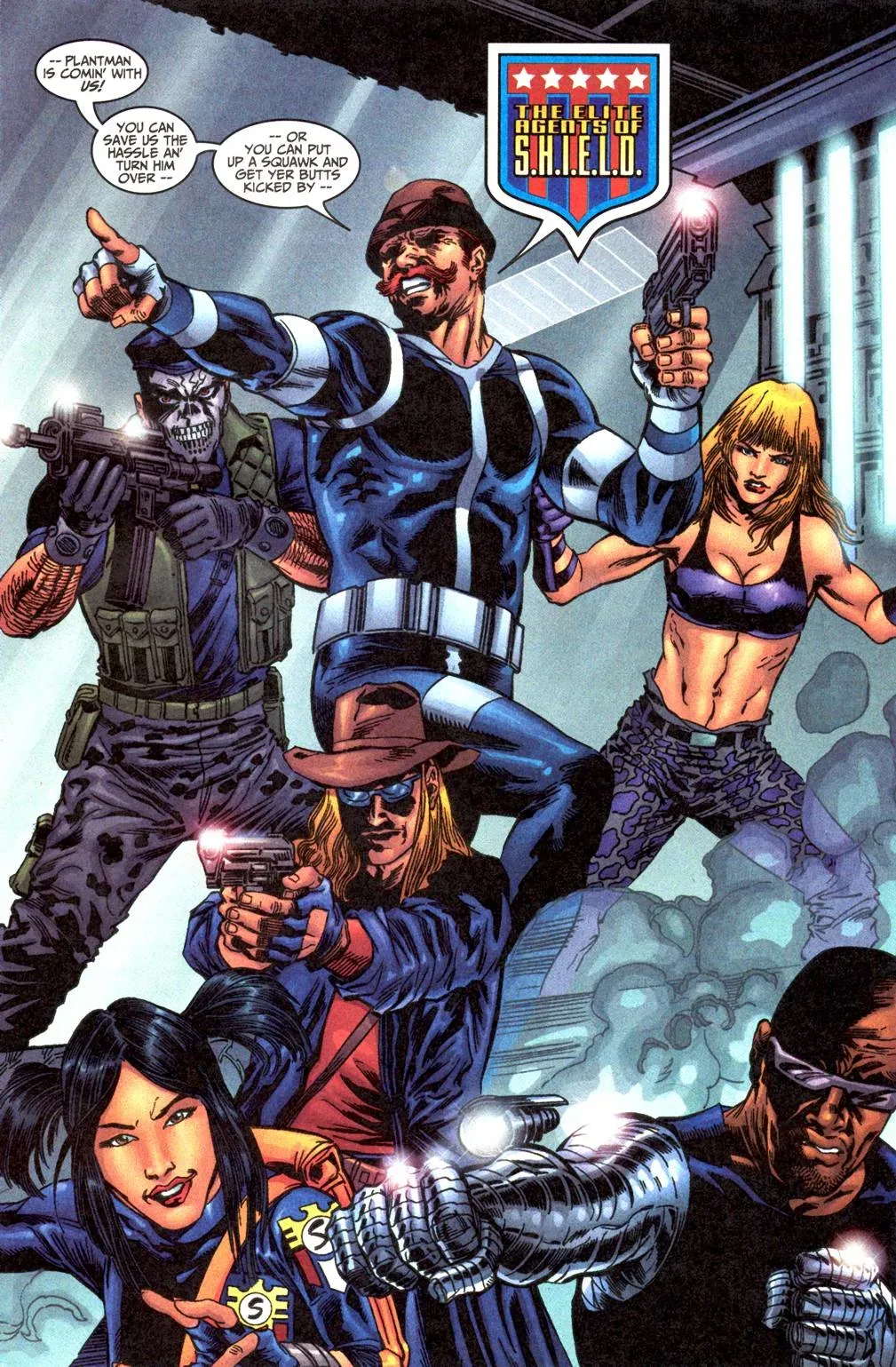 Background for Elite Agents of SHIELD