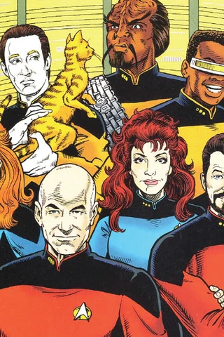 Background for Enterprise D Crew