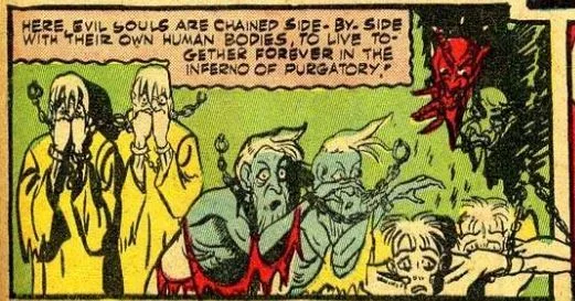 Background for Evil Souls in Purgatory