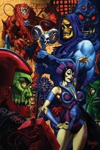 Background for Evil Warriors