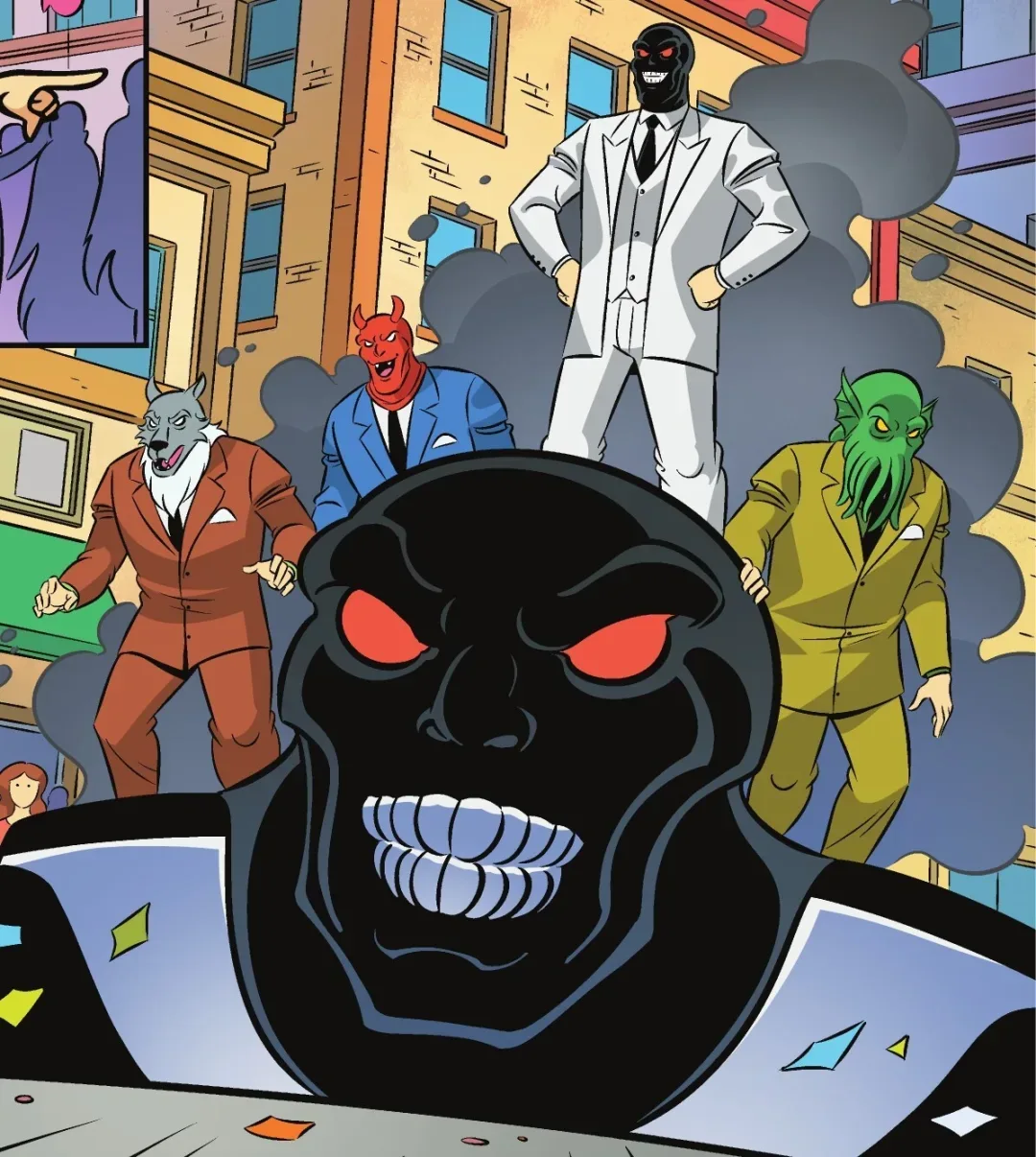 Background for False Face Society