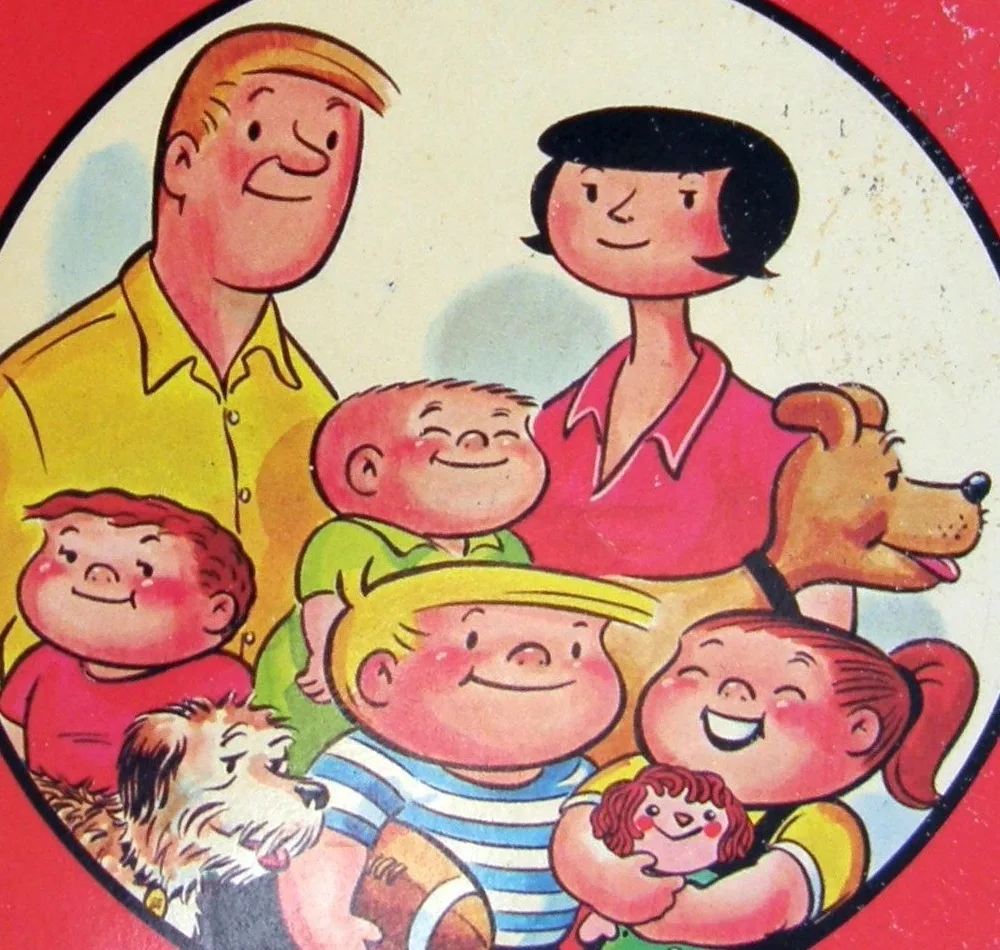 Background for Family Circus