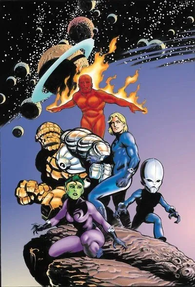 Background for Fantastic Five