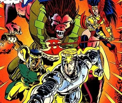 Background for Fantastic Force