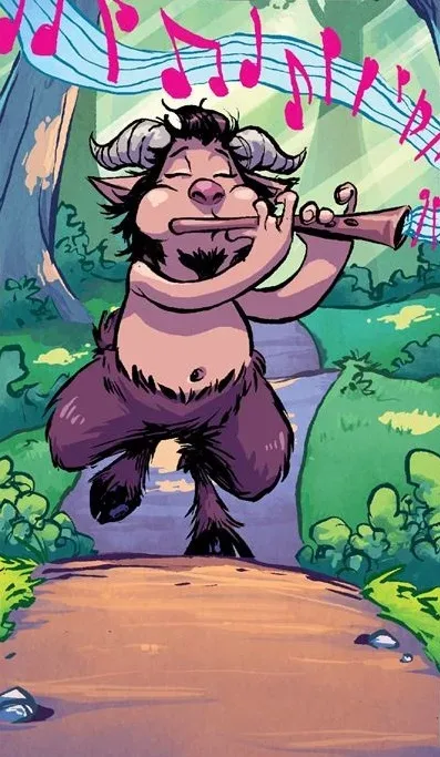 Background for Fauns
