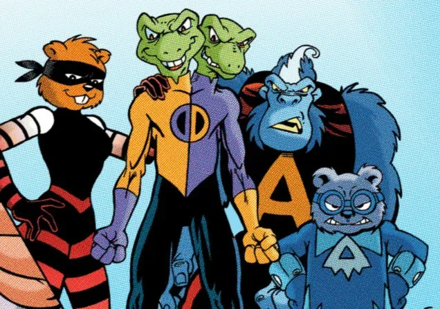 Background for Fearsome Four