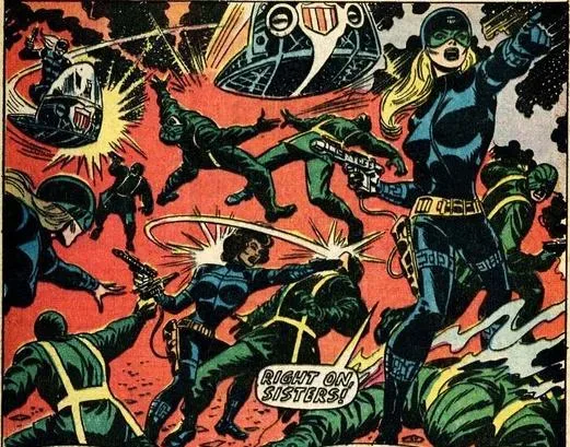 Background for Femme Force