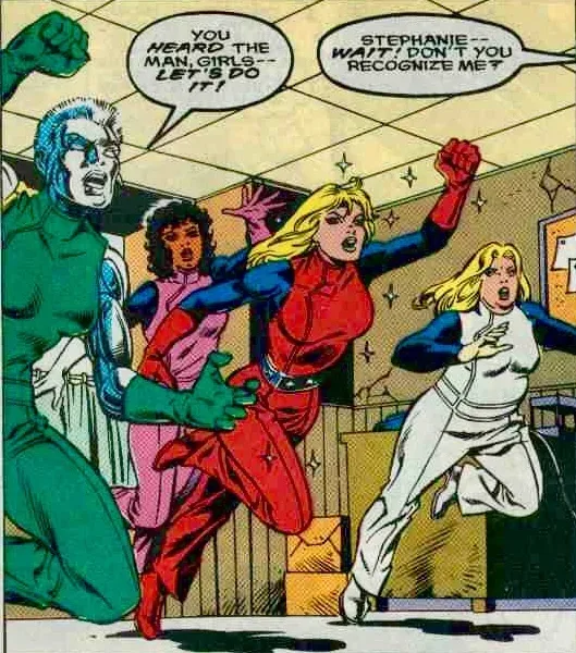 Background for Femme Force