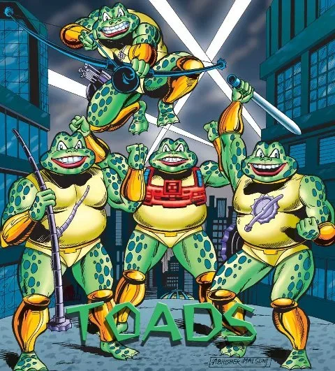 Background for Fighter Toads