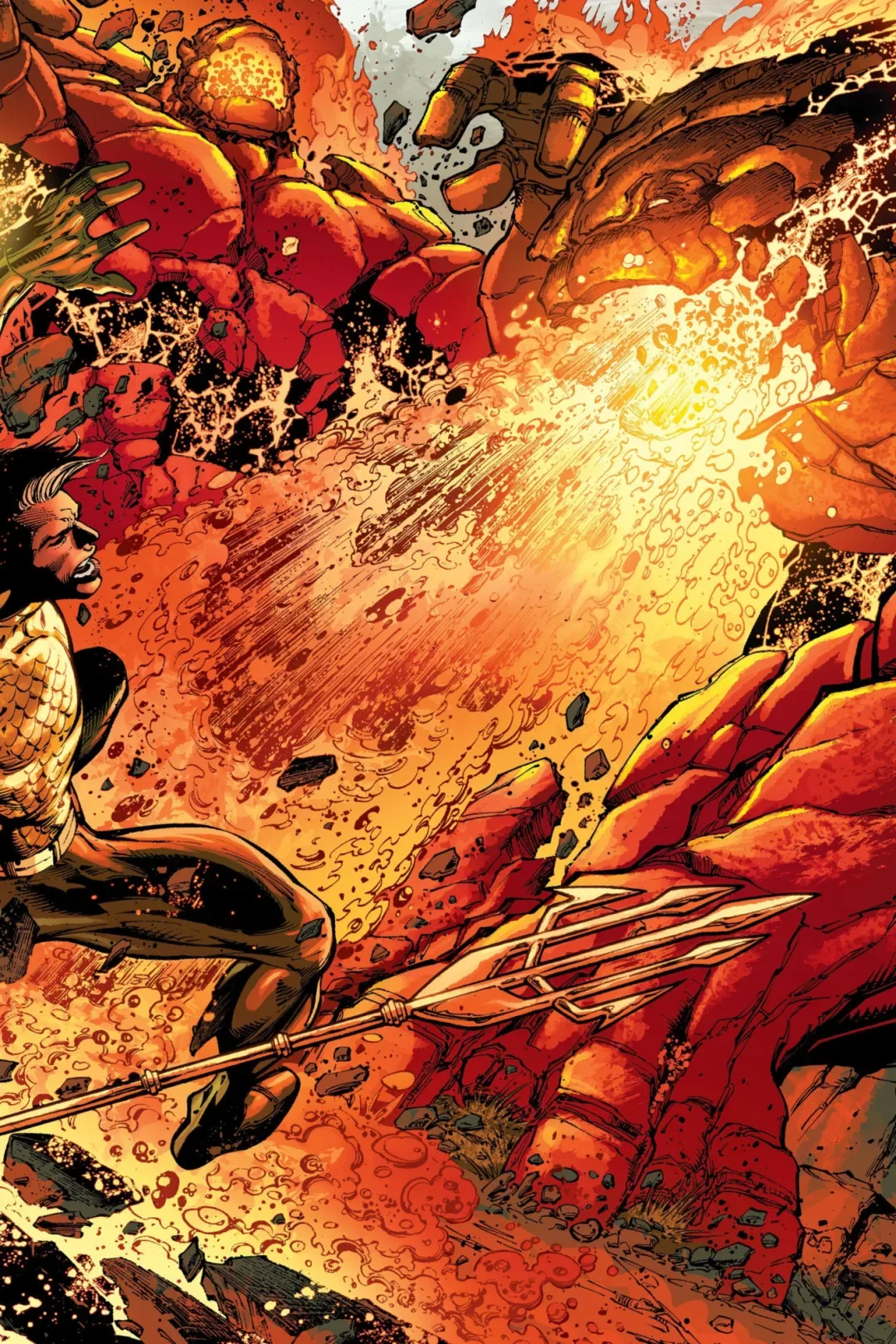 Background for Fire Trolls