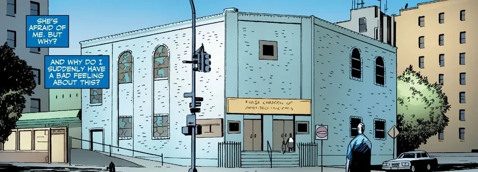Background for First Church of Anti-Technocracy