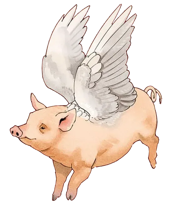 Background for Flying Pigs