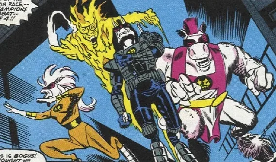 Background for Force Four