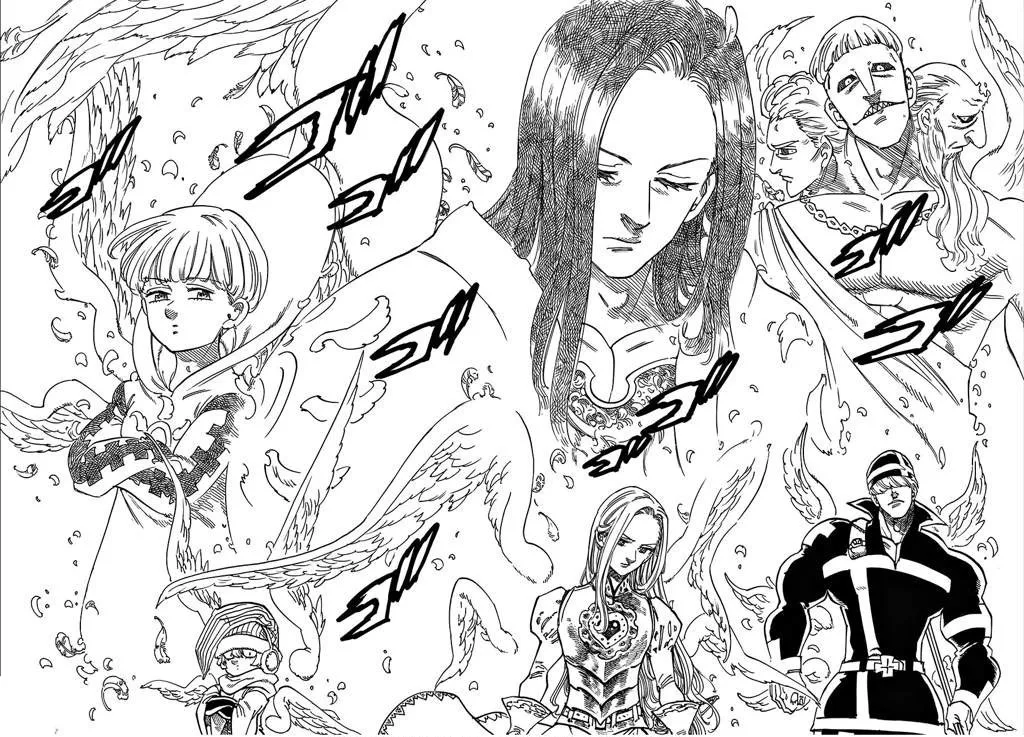 Background for Four Archangels