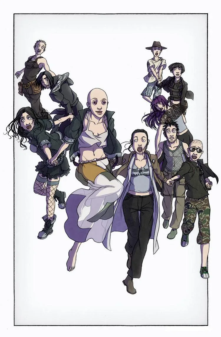 Background for FreakAngels