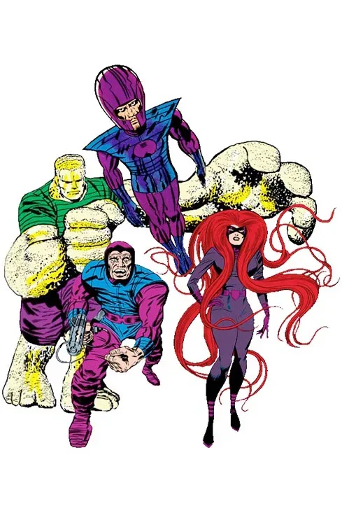 Background for Frightful Four