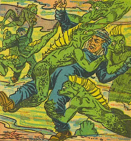 Background for Frogmen