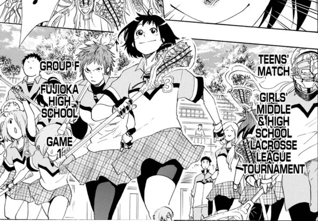 Background for Fujioka High School Girls' Lacrosse Team