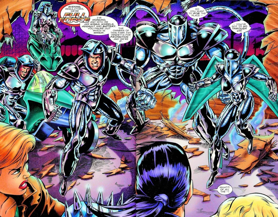 Background for Full Force