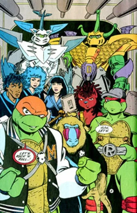 Background for Future Mutant Ninja Turtles