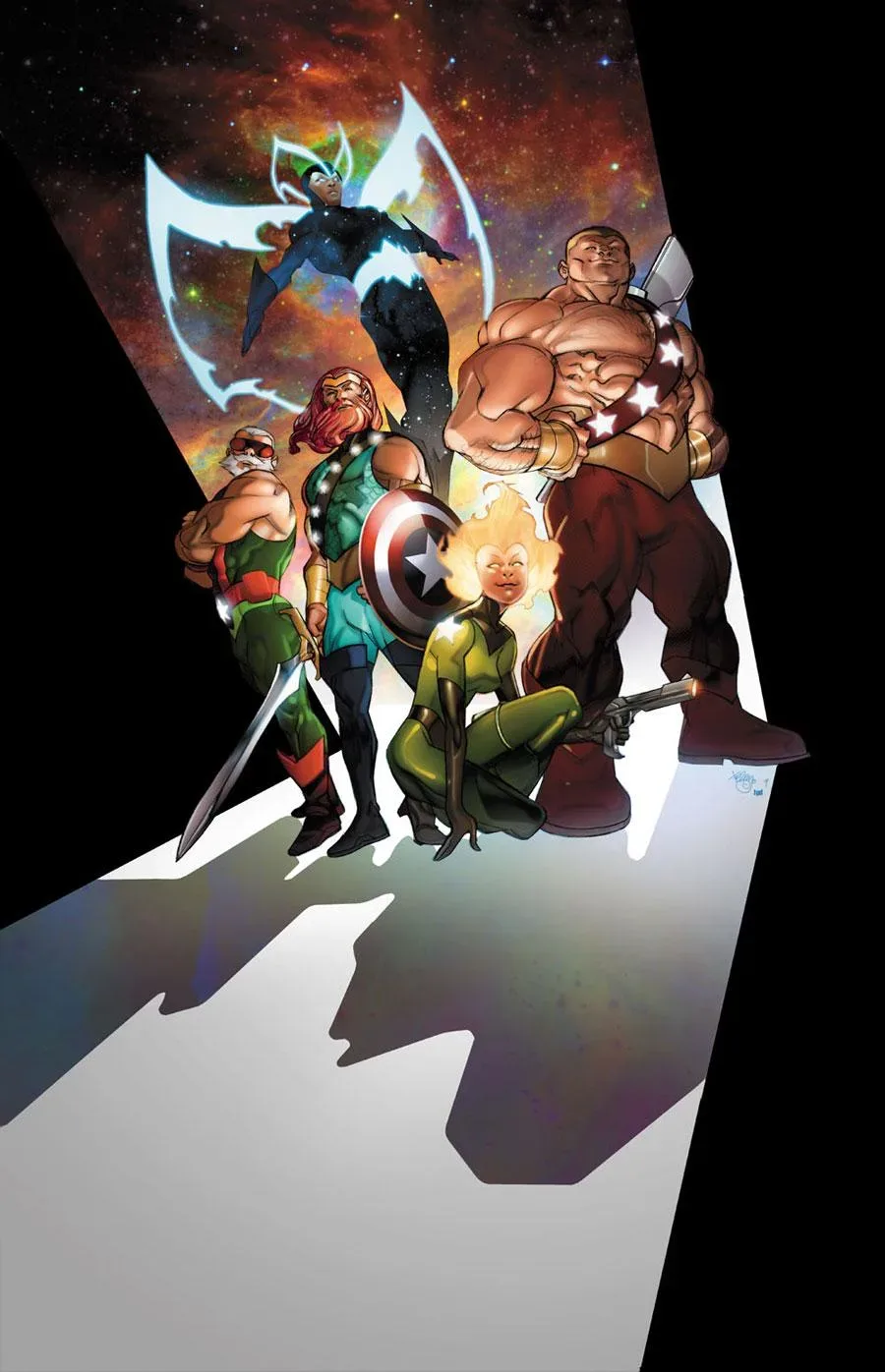 Background for Galactic Guardians