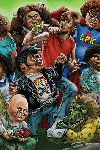 Background for Garbage Pail Kids