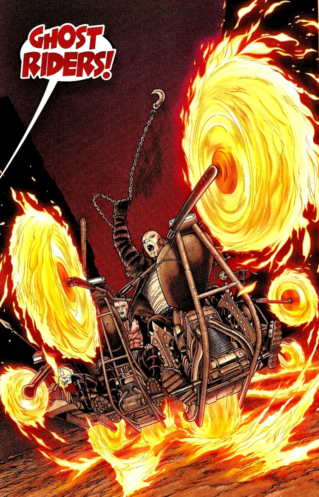 Background for Ghost Riders Gang