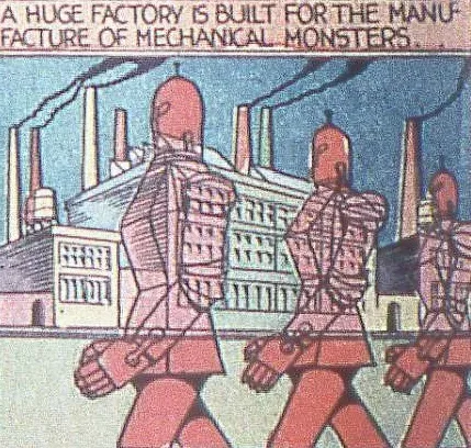 Background for Giant Robot Army