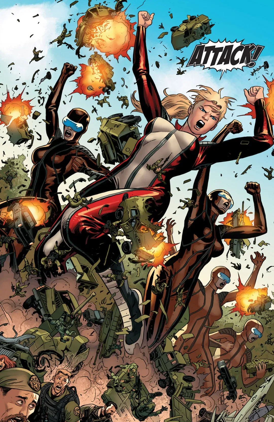 Background for Giant-Woman Squad