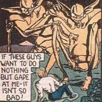 Gigantic Insect Men of Mercury