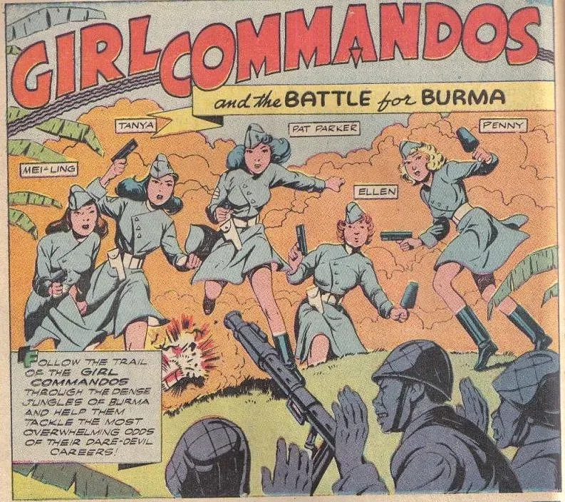 Background for Girl Commandos