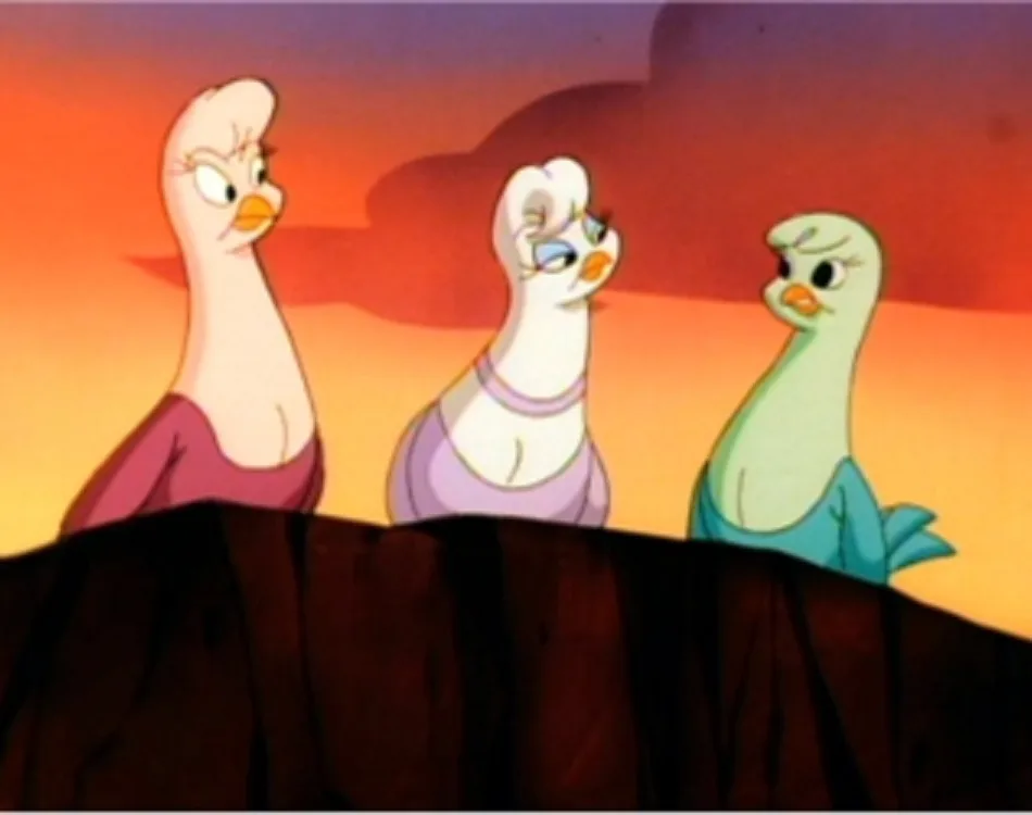 Background for Girlfeathers