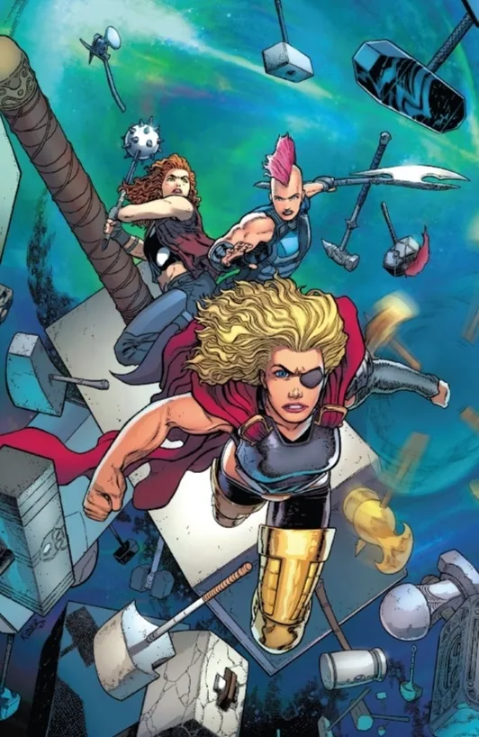 Background for Goddesses of Thunder