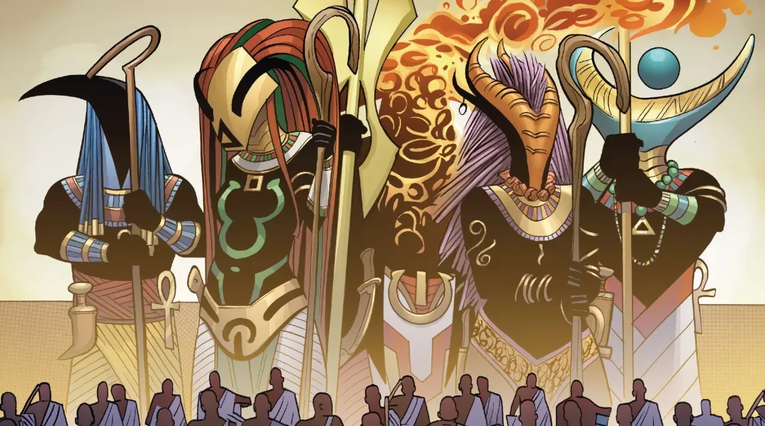 Background for Gods of Wakanda