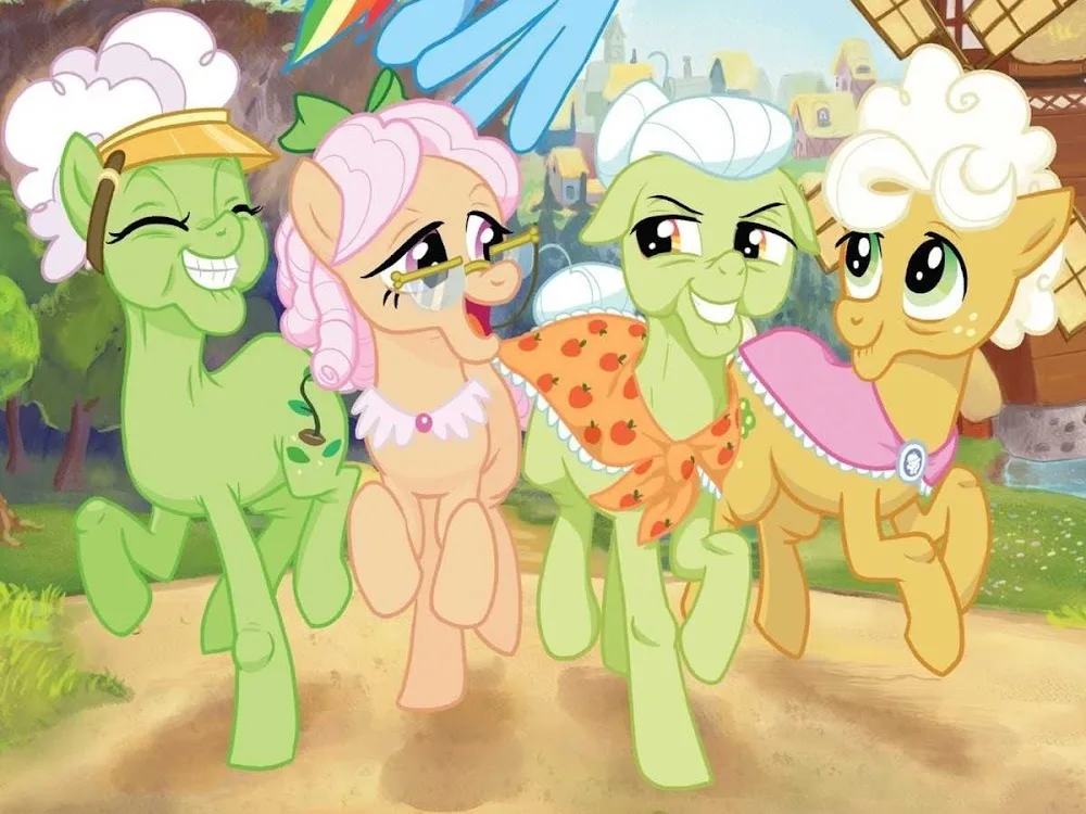 Background for Golden Horseshoe Gals