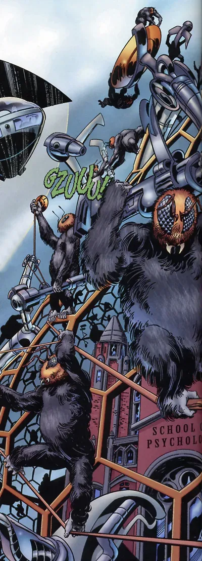 Background for Gorilla Swarm