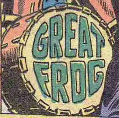 Background for Great Frog