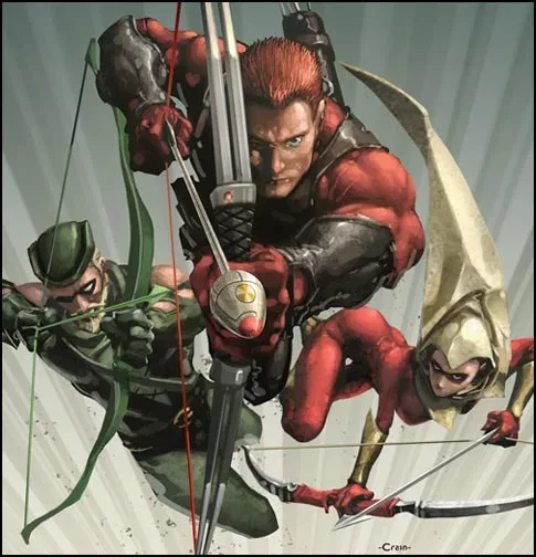 Background for Green Arrow and Speedy