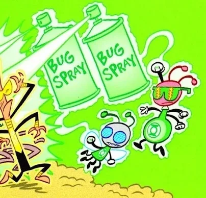 Background for Green Lantern Bug Corps