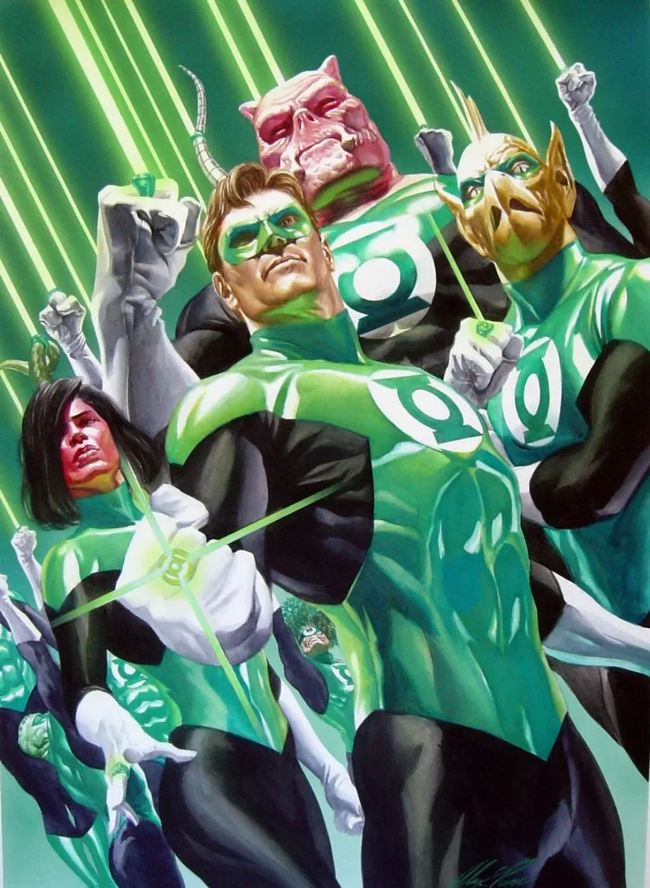 Background for Green Lantern Corps