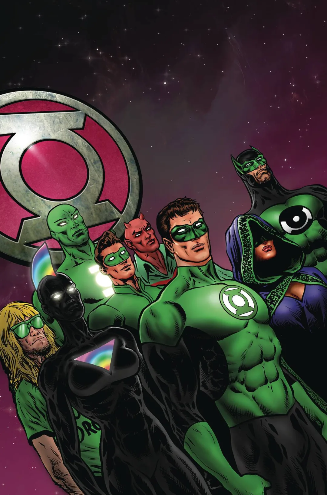 Background for Green Lanterns of The Multiverse