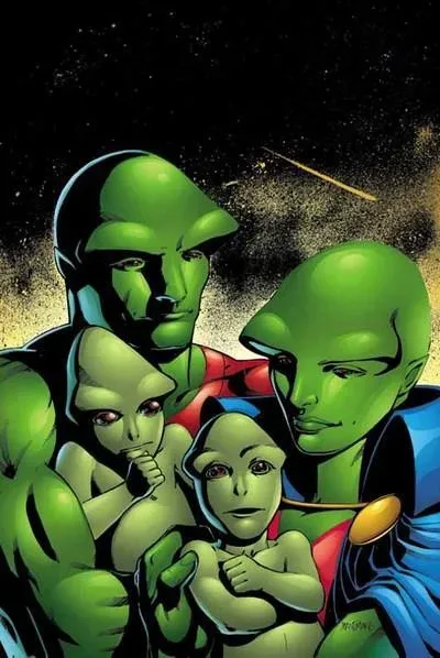 Background for Green Martians