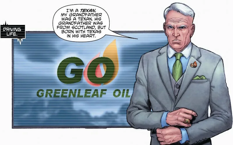 Background for Greenleaf Oil