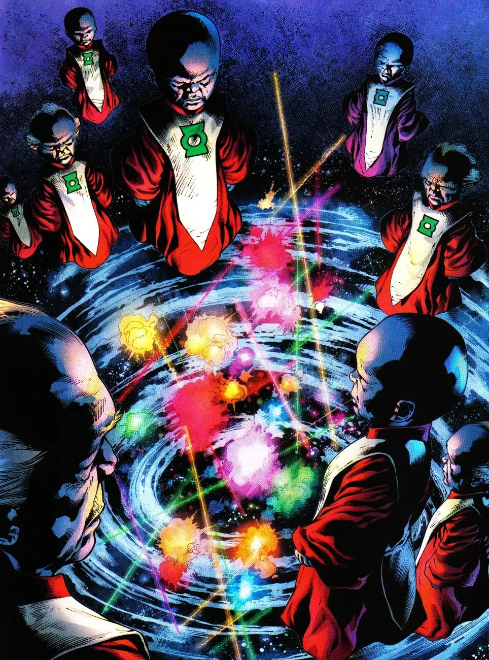 Background for Guardians of the Universe