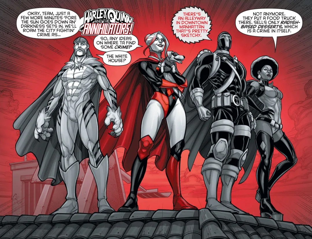 Background for Harley Quinn & The Annihilators